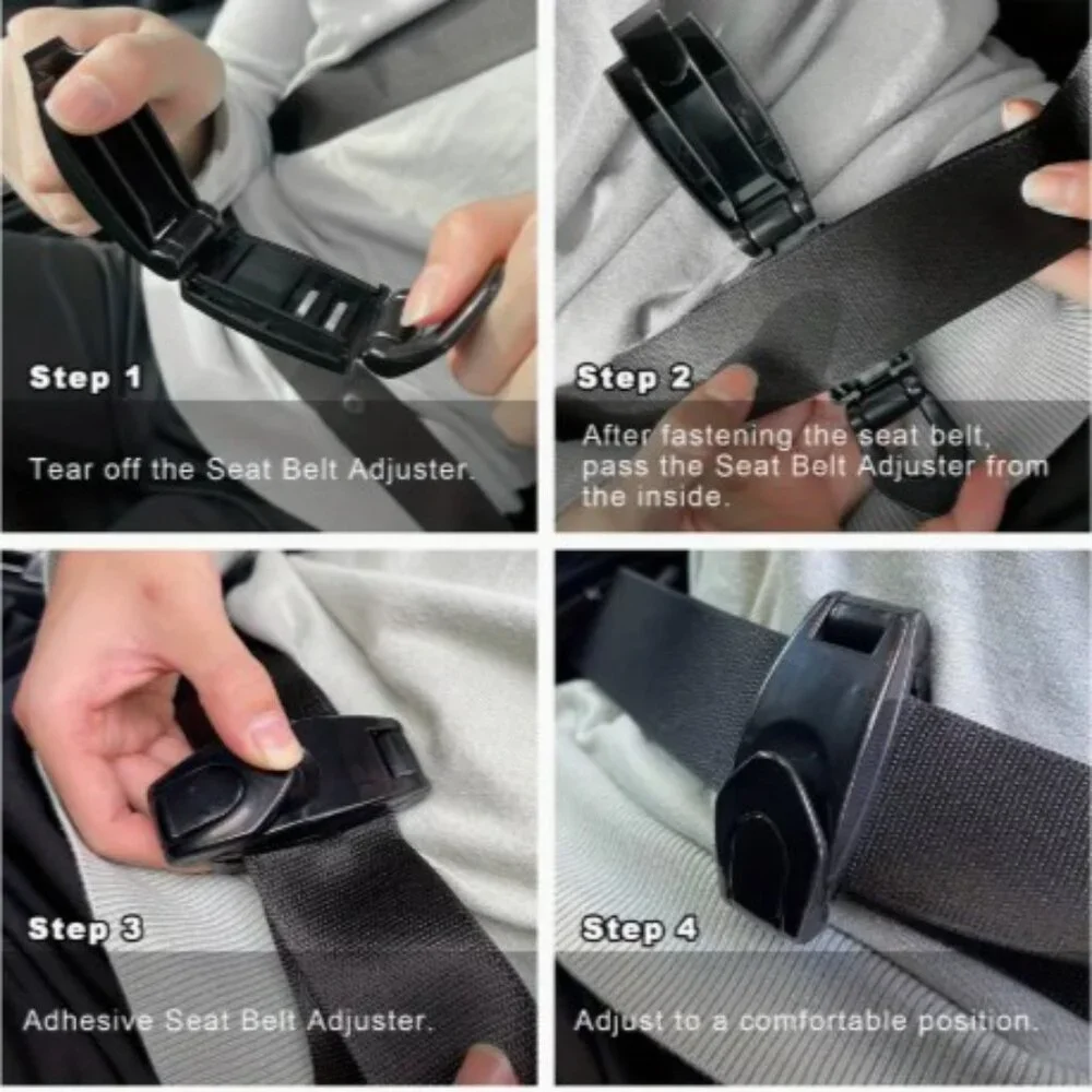 NEW 2 Car Seat Belt Adjusters - Picture 4 of 4